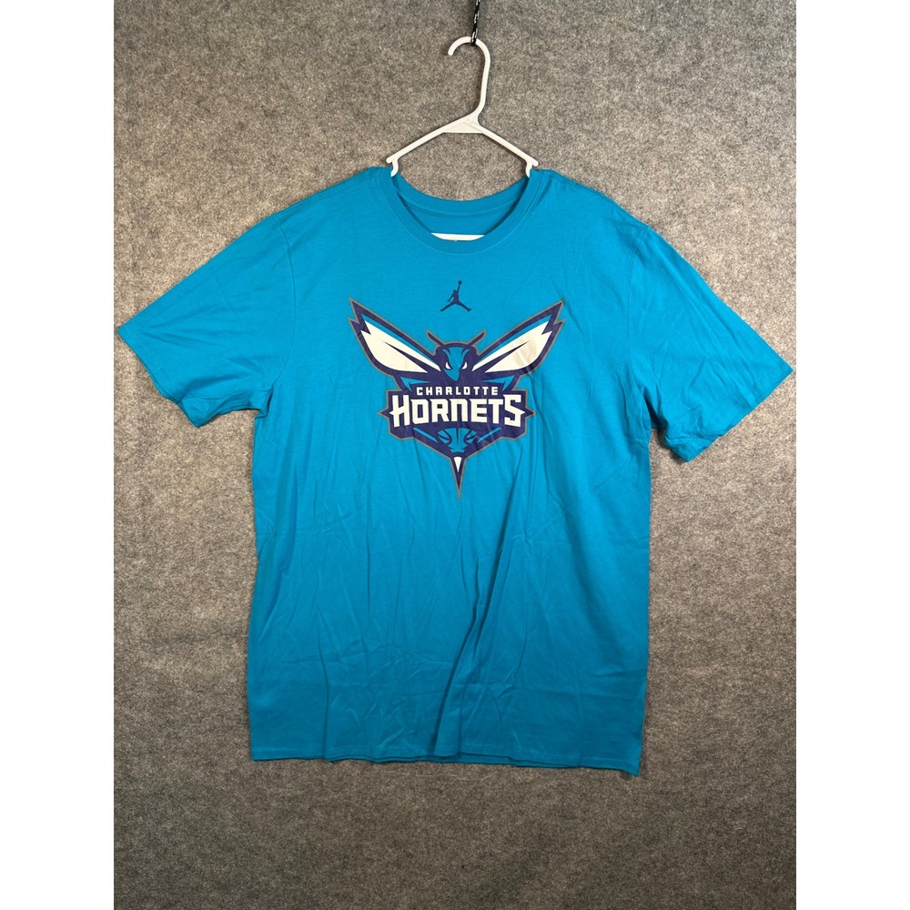Jordan Brand Charlotte Hornets NBA Teal Graphic T-Shirt Mens XXLT Big & Tall